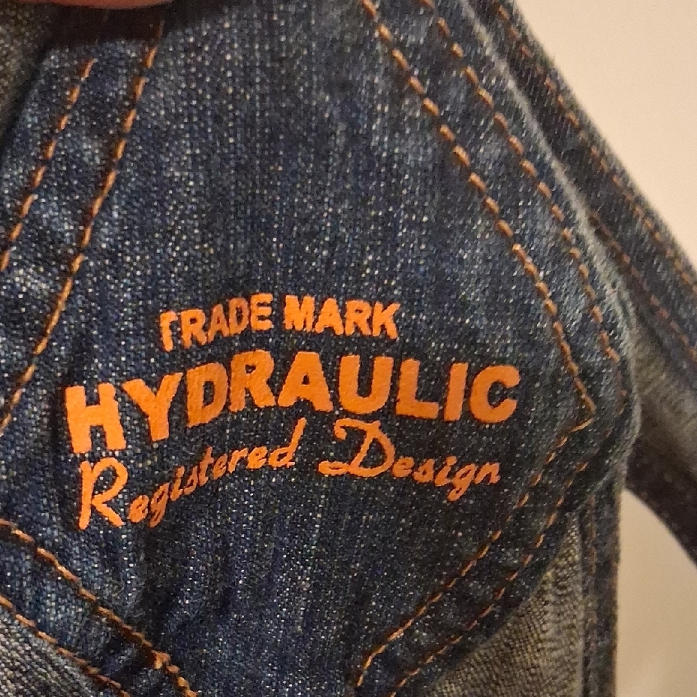 Hydraulic Dark Blue Denim Overall Skrt - Picture 4 of 5